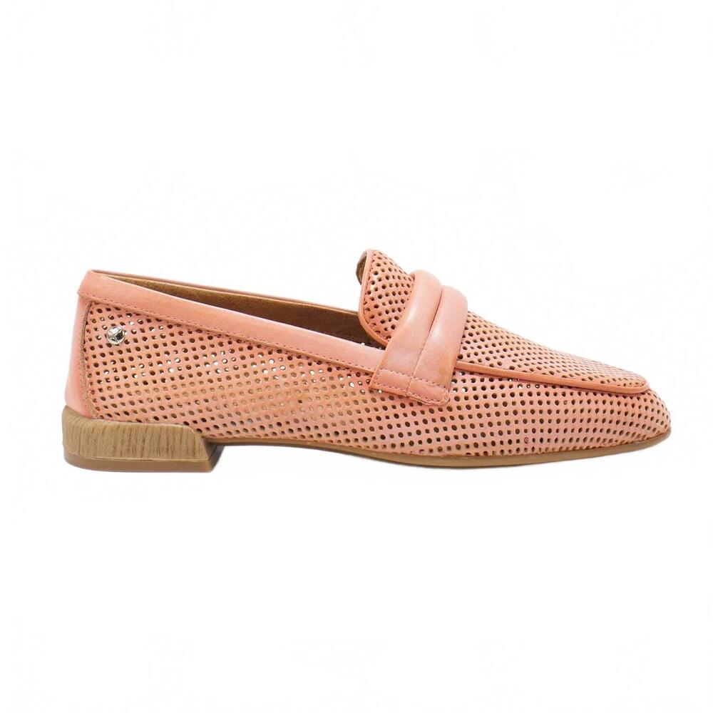 NEW PIKOLINOS women's almeria leather loafer in melocoton